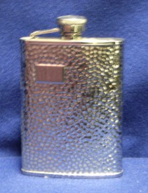 Hammer Finish Flask